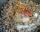 Sprout moth beans papdi chaat recipe step 4 photo