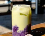 Foto langkah ke 5 dari resep Ube Matcha Latte.