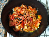 Fideos revueltos