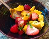 Refreshing Strawberry & Mango Salad with Mint & Lime recipe step 2 photo