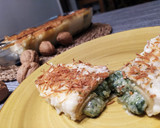 Foto del paso 7 de la receta: Crepes Gratinados (rellenos de espinacas, queso de cabra)
