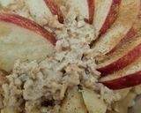 Foto del paso 4 de la receta: Porridge de avena, manzana, canela y ciruelas pasa 🥣 🍎 gachas veganas