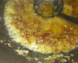 A picture of step 1 of Matter paneer.