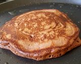 A picture of step 6 of Fluffy Chocolate Pancakes.