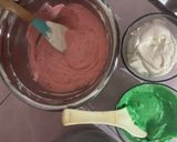 Foto langkah ke 6 dari resep Bolu Kukus Semangka Praktis.