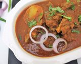 A picture of step 3 of Ramadan Special - Soya Mutton.