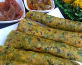मेथी थेपला (Methi thepla recipe in Hindi) रेसिपी चरण 5 फोटो