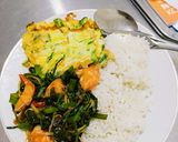 Foto langkah ke 5 dari resep Ca kangkung toge dan udang.