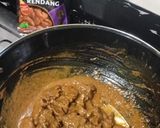 Foto langkah ke 2 dari resep Rendang Daging Bumbu Instant.