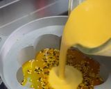 Gambar langkah 2 resipi Kuih bakar labu kuning.