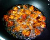 A picture of step 2 of Chicken 65 Fried Rice.