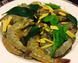 Hình bước làm 3 của món Tôm thẻ hấp cùng khế