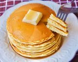 【COOKING BUBU】四種材料！極簡單！完美熱香餅早餐｜ pancake recipe｜基本のパンケーキ !的食譜步驟3照片