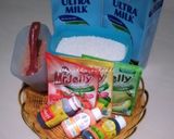 Foto langkah ke 1 dari resep Puding Jelly 3 Rasa.