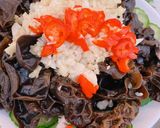 A picture of step 9 of Wood Ear Mushrooms and Chicken Salad.