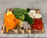 A picture of step 1 of Tony’s Chicken stir Fry.
