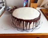 Fehér csokis torta recept fázis 4 fotója
