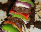 A picture of step 8 of Beef skewers.