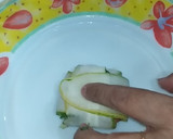 A picture of step 4 of Salsa Salad With Cucumber Wrap.