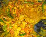 A picture of step 5 of Creamy Fajita pasta.