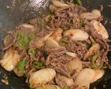 Spicy Beef & Nian Gao recipe step 4 photo