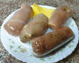 A picture of step 5 of Chicken Roulade with Spicy Peanut Sauce.