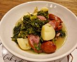 A picture of step 4 of Kielbasa One Pot.