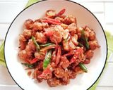 Foto langkah ke 6 dari resep Ayam Tepung Saus Asam Manis.