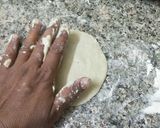 ज्वार की रोटी (jowar ki roti recipe in Hindi) रेसिपी चरण 3 फोटो