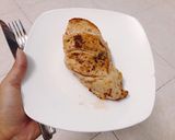 Hình bước làm 3 của món Gà nướng healthy nổi chiên không dầu