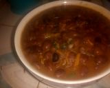 A picture of step 7 of Bean curry.