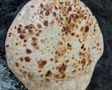 A picture of step 9 of Peas parantha.