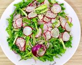 Hình bước làm 2 của món Salad Trộn Dầu Giấm Đơn Giản