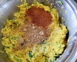 A picture of step 2 of Chana Dal Vada.