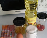 Foto del paso 2 de la receta: Salchichas y tortilla