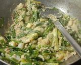 পেঁয়াজ শাক পোসত(peyaj shak posto recipe in bengali) রেসিপির ধাপ 5 ছবি