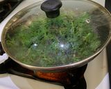 莧菜小魚干的食譜步驟2照片