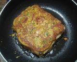A picture of step 6 of Besan masala toast.