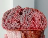Foto langkah ke 27 dari resep Blue Spirulina Angkak Sourdough Bread (Oven Tangkring).