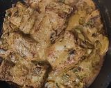 Keto... żeberka w sosie własnym krok przepisu 3 zdjęcie