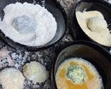 Foto del paso 9 de la receta: Croqueta de espinacas, cebolla caramelizada y queso de cabra