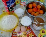 Barackos muffin recept fázis 1 fotója