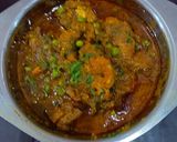 A picture of step 7 of Matar Wali Fish Curry (Fish Curry with Peas).