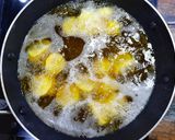 A picture of step 2 of Goguma Mattang (South Korean Candied Sweet Potatoes).