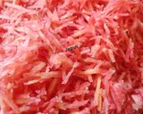 A picture of step 1 of Gajar Halwa Shots !!.