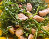 Rukkolás csirkemellsaláta recept fázis 5 fotója