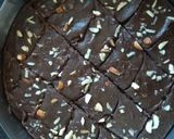 A picture of step 6 of Chocolate almond Barfi.