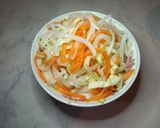 Foto del paso 5 de la receta: Ensalada de nabo, zanahoria y repollo... en mandolina