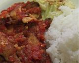 Foto langkah ke 11 dari resep Ayam Geprek / Ayam Penyet dengan kol goreng by Widya.