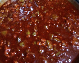 Foto del paso 7 de la receta: Nopalitos con picadillo y chile color